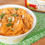 Sauerkraut Gochujang Mashed Potatoes