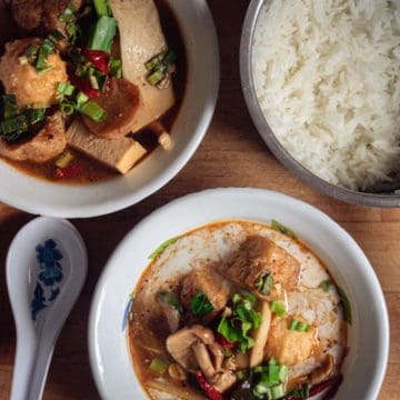 authentic vegan tom yum soup