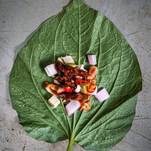 Thai One Bite Leaf Wraps Miang Kham