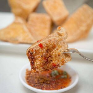 Thai deep fried tofu