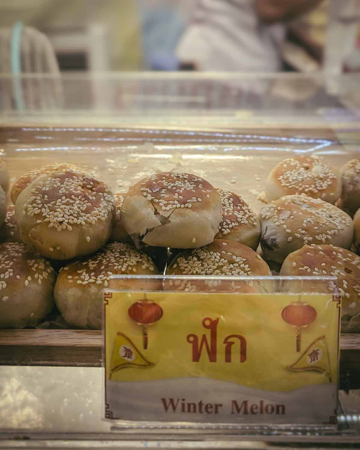 Chinese pastries with thin, papery, flaky layers